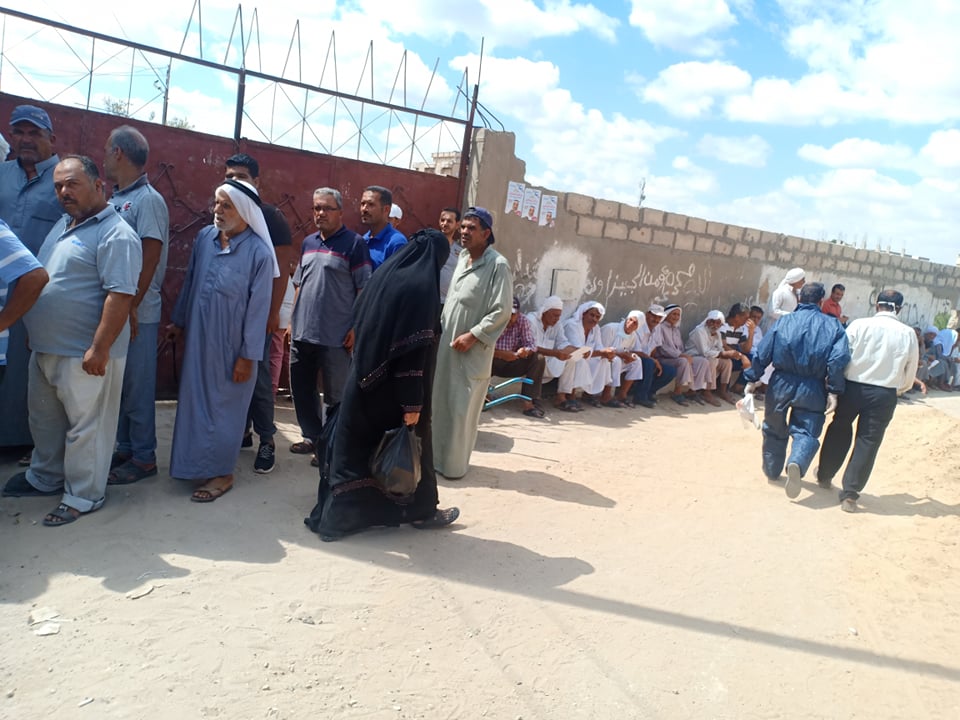 The turnout was high in Sheikh Zuwayed and Rafah, North Sinai, both among men and women.