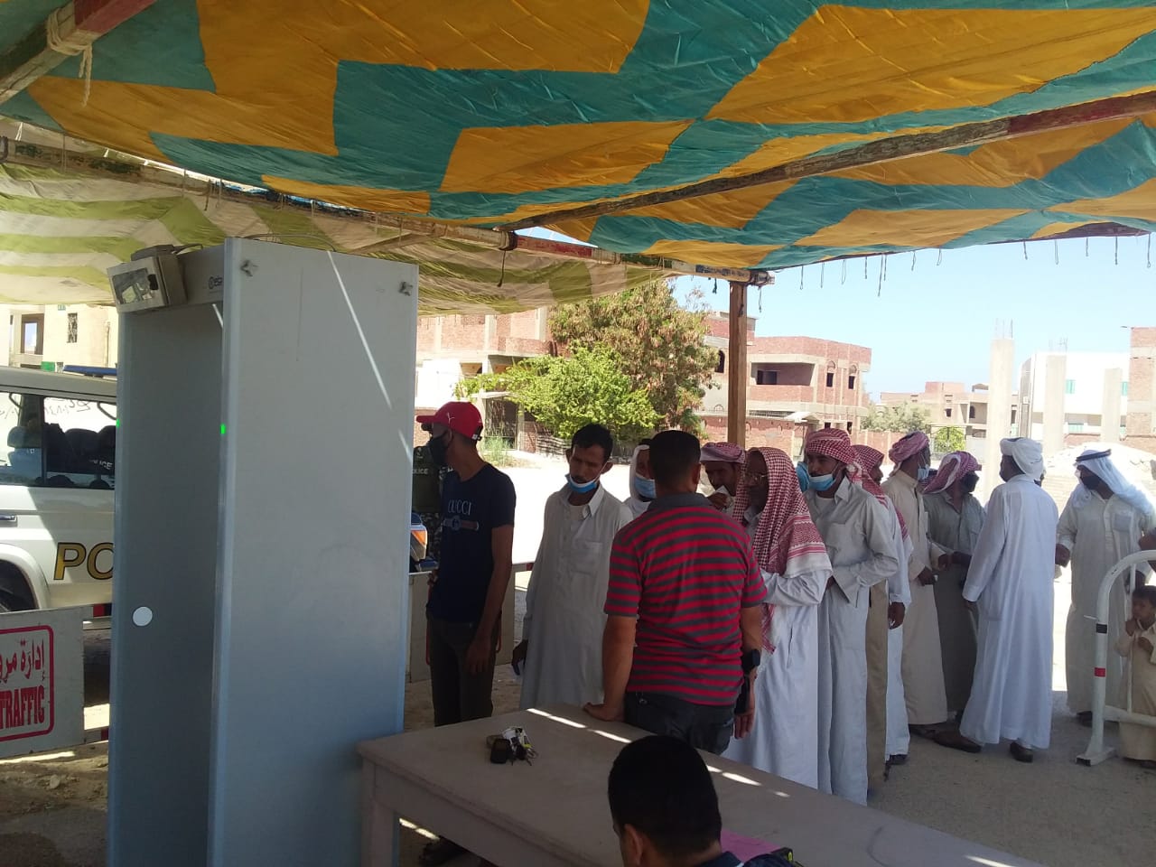 Locals in Ras Sudr, South Sinai, were keen on participating in the election.
