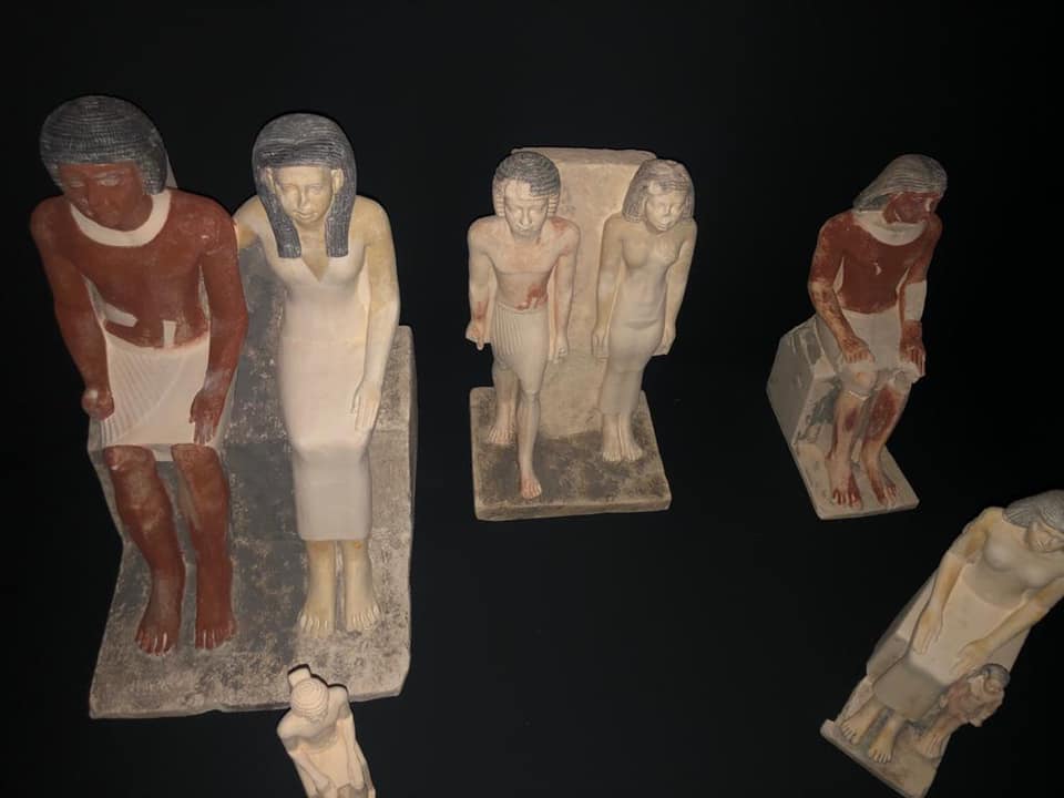 Part of the returned artifacts - Ministry of Tourism & Antiquities