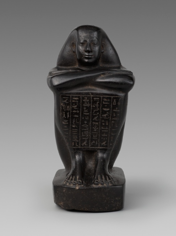 Statue of Shebenhor, Late Period, Dynasty 26 (664-525 BCE)
