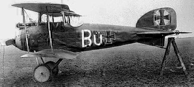 The Albatros DI was a fighter aircraft used briefly in World War OneCredit Commons