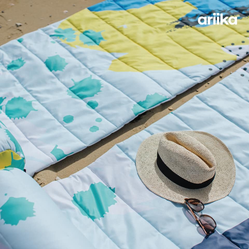 ariika padded beach mat