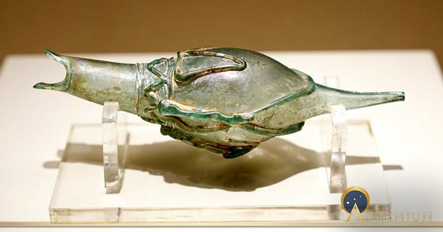 Ancient glassware - social media