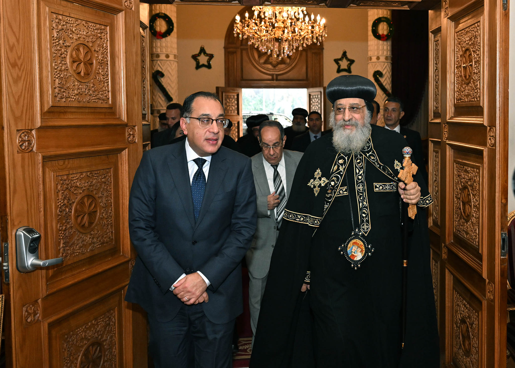 Pope Tawadros II & PM