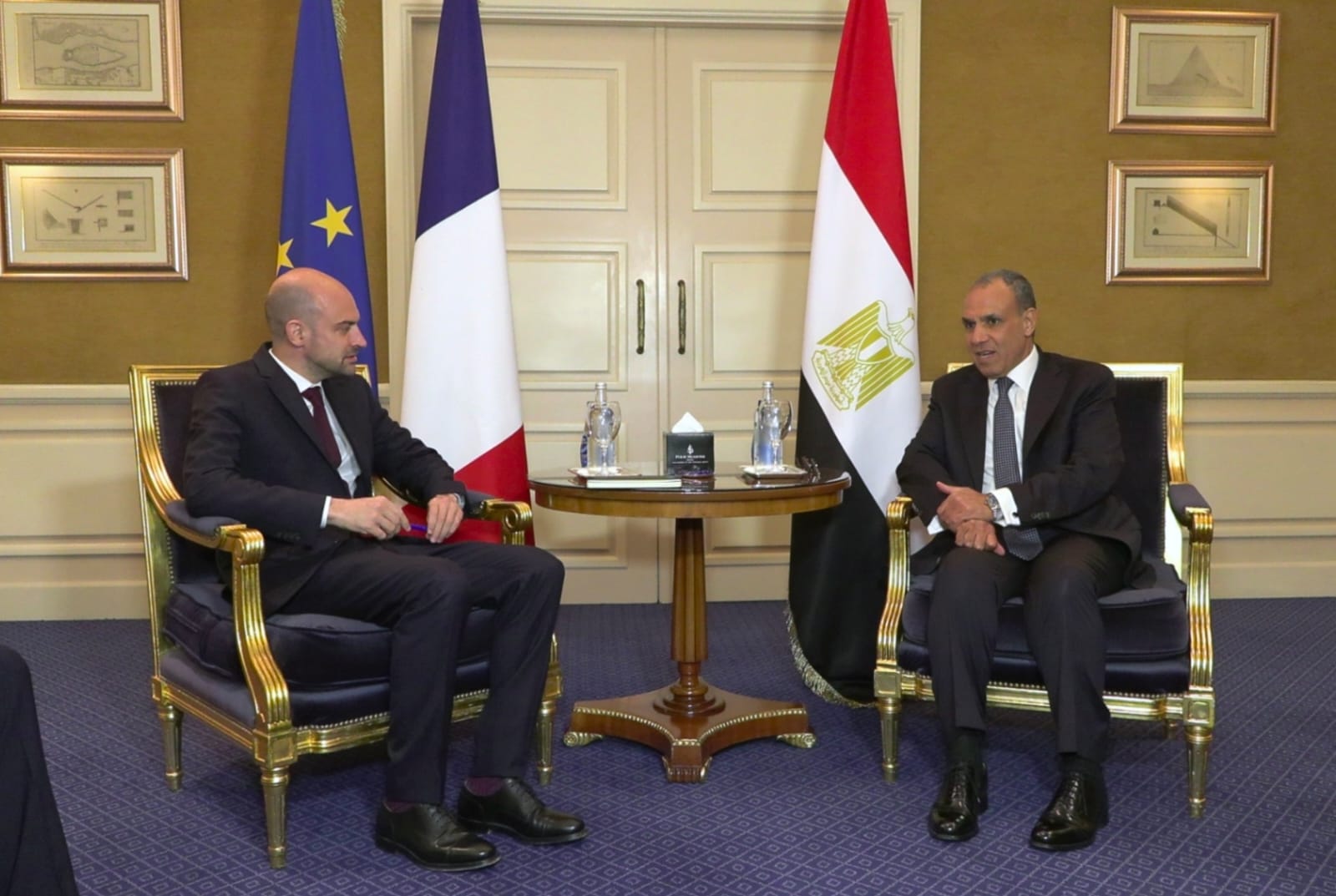 Egypt and France foreign ministers hold talks on sidelines of Senghor University inauguration Egypt and France foreign ministers hold talks on sidelines of Senghor University inauguration