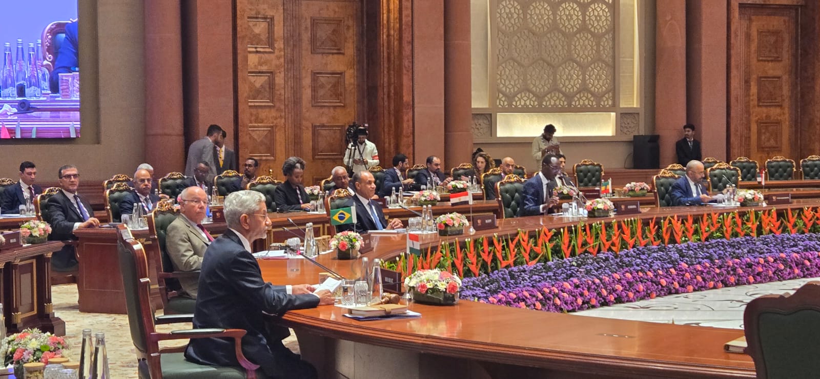 Egypt foreign minister delivers remarks at BRICS meeting 2 Egypt foreign minister delivers remarks at BRICS meeting 2