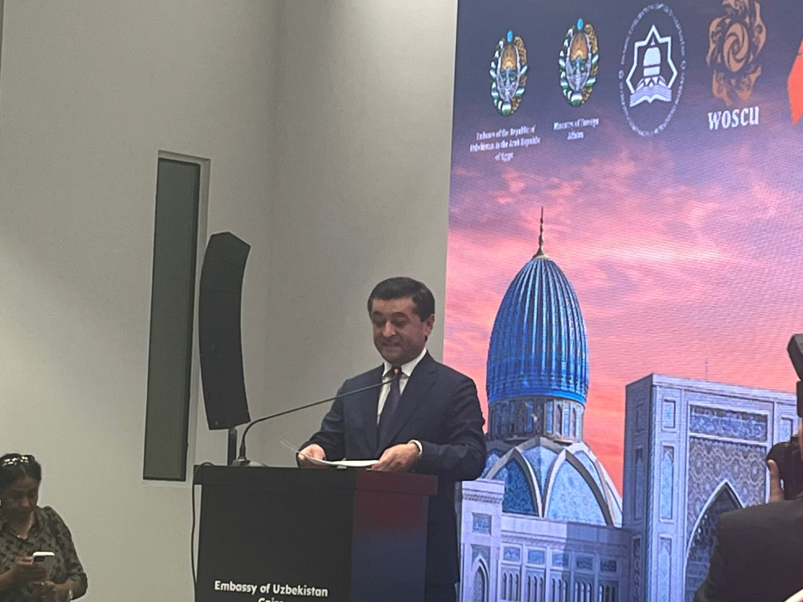 Uzbek FM speaks on GEM Uzbek FM speaks on GEM