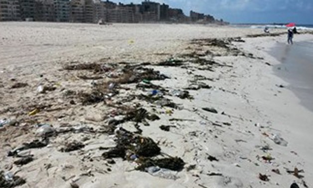 Al Nakheel Beach in Alexandria - File photo