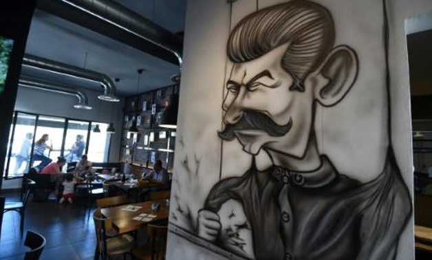 Freedom' steak on menu at 'Le Dictateur' in Tunis