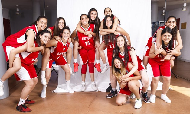 Egyptian women’s U19 basketball national team – Press image courtesy FIBA’s official website