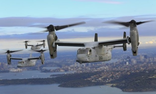 Twenty-three personnel were quickly rescued following a "mishap" involving the MV-22 Osprey tilt-rotor, the primary assault support aircraft for the Marines - AFP