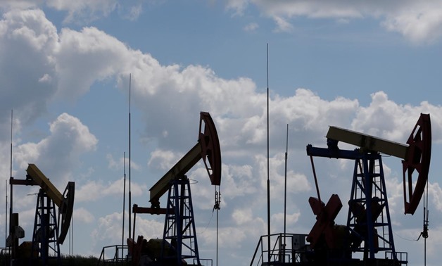 Pump jacks are seen at the Ashalchinskoye oil field owned by Russia's oil producer Tatneft near Almetyevsk, in the Republic of Tatarstan, Russia, July 27, 2017.
Sergei Karpukhin