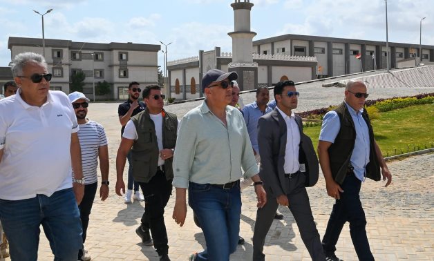 The Prime Minister begins an inspection tour of a number of projects in the New Alamein City