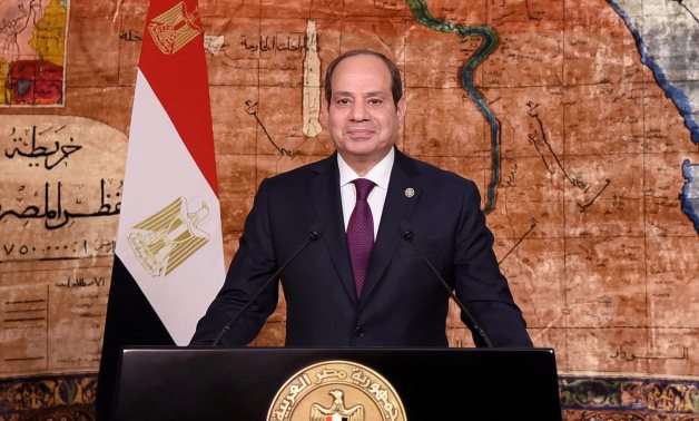 FILE – Egypt’s President Abdel Fattah El-Sisi – Presidency