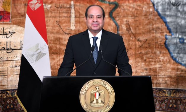 FILE - Egyptian President Abdel Fattah El-Sisi - Egyptian Presidency