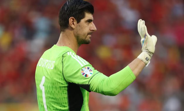 Belgium's Thibaut Courtois reacts REUTERS/Yves Herman/File Photo