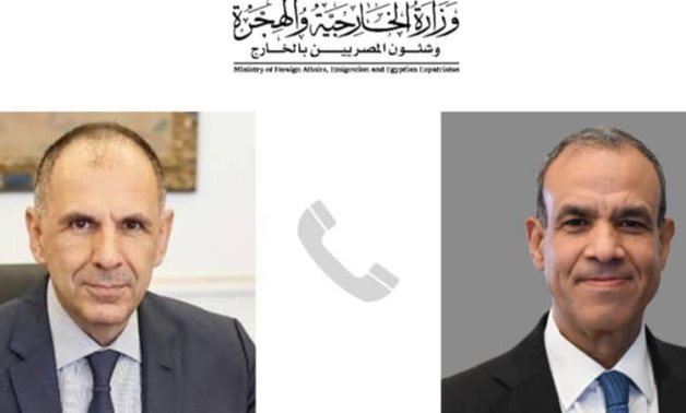 Minister of Foreign Affairs, Emigration and Egyptian Expatriates, Dr. Badr Abdelatty, conducted a phone call on August 30, 2024, with the Minister of Foreign Affairs of Greece, George Gerapetritis.