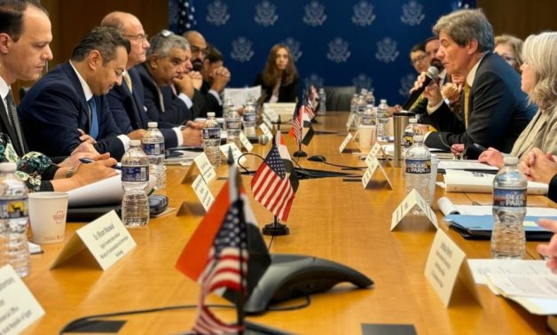 Assistant Foreign Minister for American Affairs Ambassador Sameh Aboul Enein led the Egyptian delegation at the Egypt-US Joint Economic Committee meetings held in Washington, DC, on September 4-5, 2024