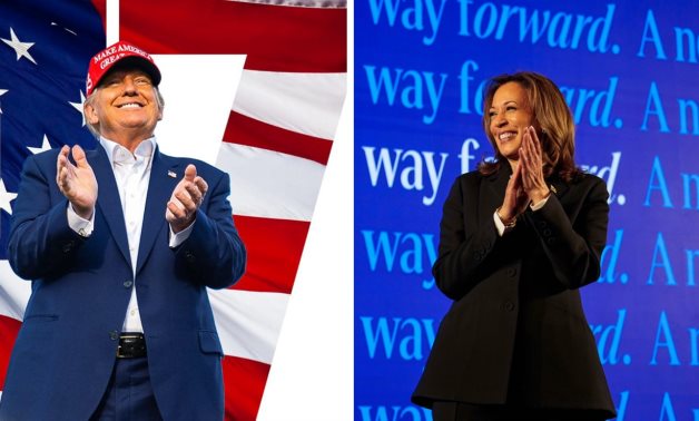 A compiled photo for presidential candidates Donald Trump and Kamala Harris - Source: Their official social media accounts