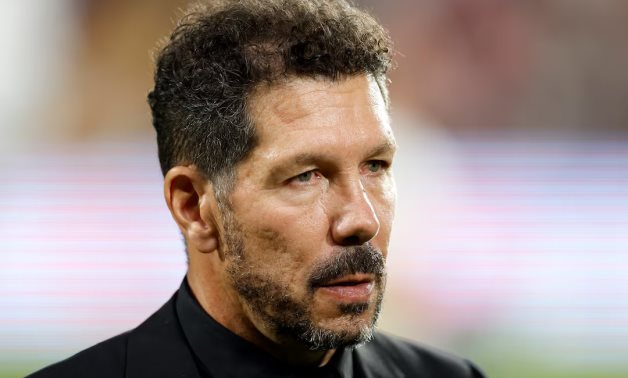 Atletico Madrid coach Diego Simeone before the match REUTERS/Juan Medina/File Photo