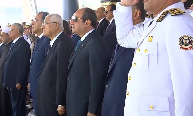 President Abdel Fattah El-Sisi attends graduation ceremony of 2024 class of Police Academy – Still image/Presidency