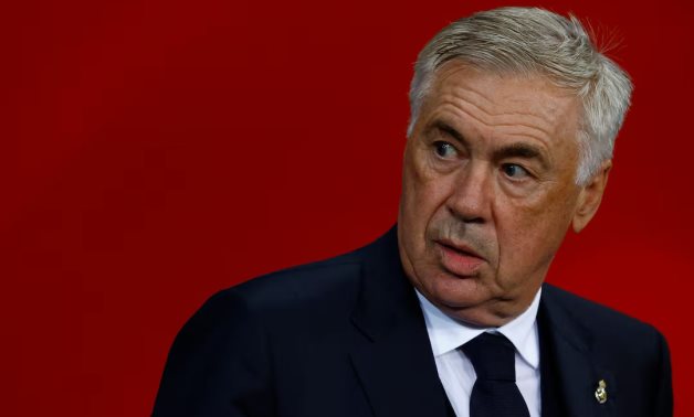 Real Madrid coach Carlo Ancelotti before the match REUTERS/Stephanie Lecocq/File Photo