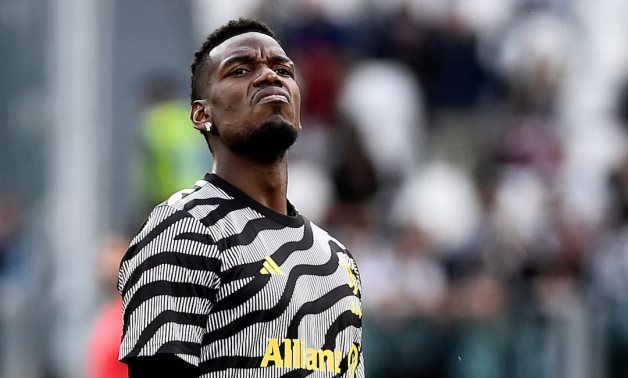 Juventus' Paul Pogba during the warm up before the match REUTERS/Massimo Pinca/File Photo