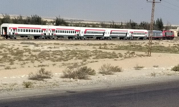 The site where the Um al-Bared Dam was built in Central Sinai 