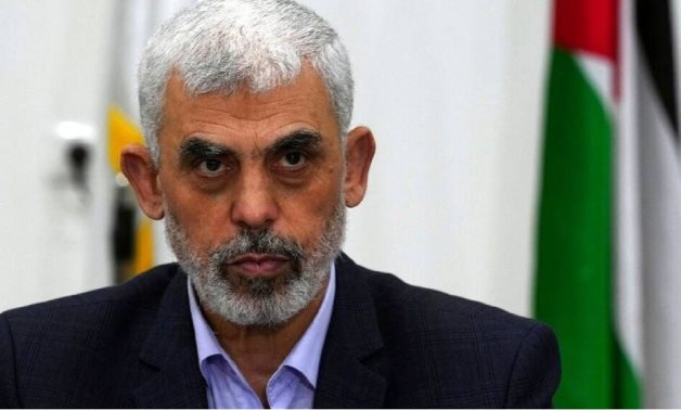 A file photo of late Hamas leader Yahya Al-Sinwar