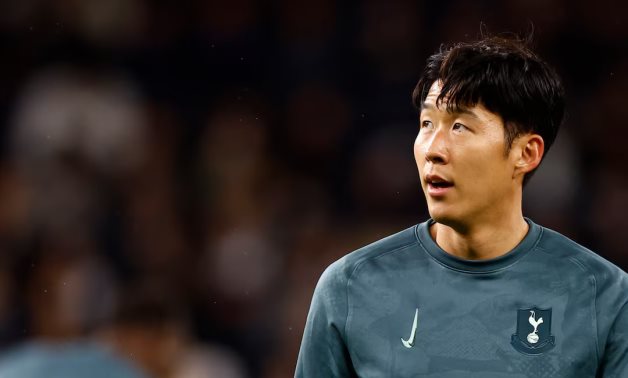 Tottenham Hotspur's Son Heung-min during the warm up before the match Action Images via Reuters/Peter Cziborra/File Photo