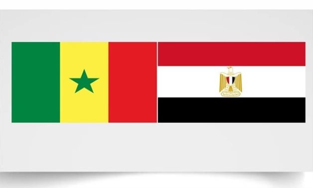 Egypt and Senegal flags - SIS