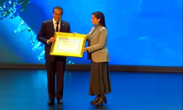 Minister of Health Khaled Abdel Ghaffar receives Egypt’s certification of malaria elimination by WHO – WHO Egypt