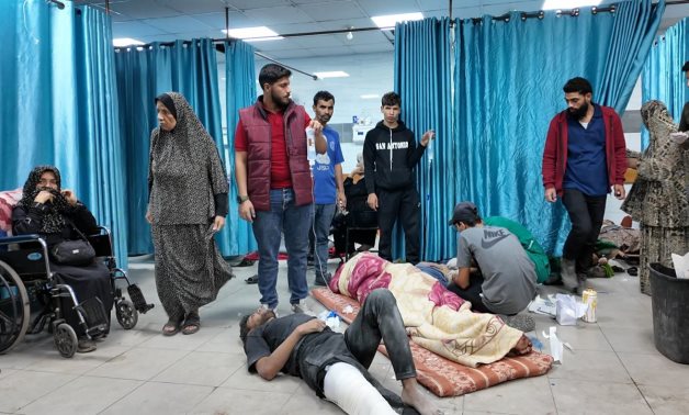 A photo from inside the Kamal Adwan Hospital in Gaza – WHO chief Tedros Adhanom/Twitter