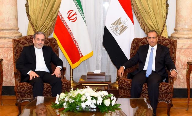 Egypt’s FM Badr Abdelatty receives Iran’s counterpart, Abbas Araghchi, October 17, 2024 – Egyptian MFA