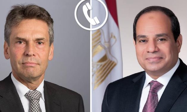 President Abdel Fattah El-Sisi received a phone call on Monday evening from Dutch Prime Minister Dick Schoo