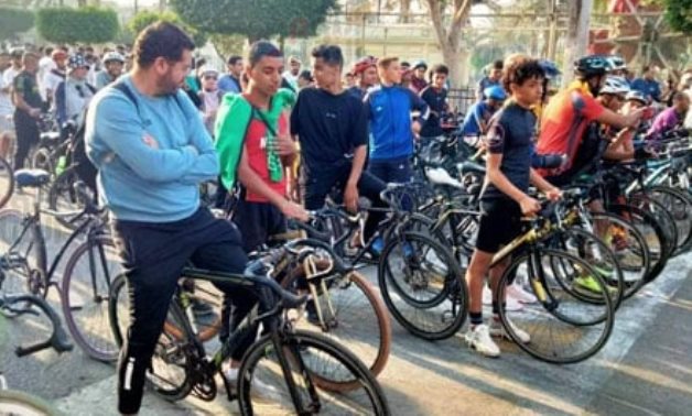 A photo for the Cairo cycling marathon that took place on Friday 1 November 2024 in the heart of the capital - Photo handed by Youm7 to Egypt Today