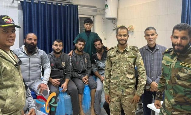 Libyan naval forces rescued a number of migrants after an Egyptian ship capsized off shores of Tobruk- photo from the Al Aabereen Foundation for Migration Aid and Humanitarian