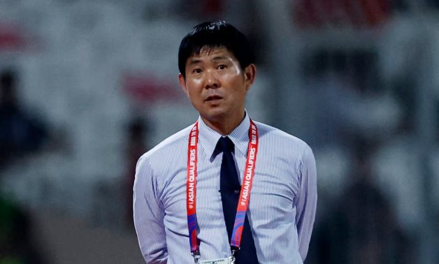 Japan coach Hajime Moriyasu REUTERS/Hamad I Mohammed/File Photo