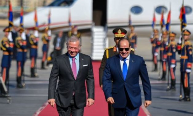 President Sisi and King Abdullah II 