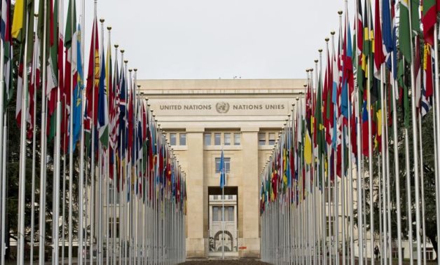 United Nations in Geneva headquarters - file 