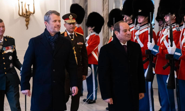 Egyptian President Abdel Fattah El-Sisi and King Frederik X of Denmark meet in Copenhagen, Dec. 6, 2024 - Egyptian Presidency