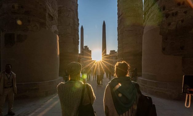 Sun Alignment at Karnak Temple.