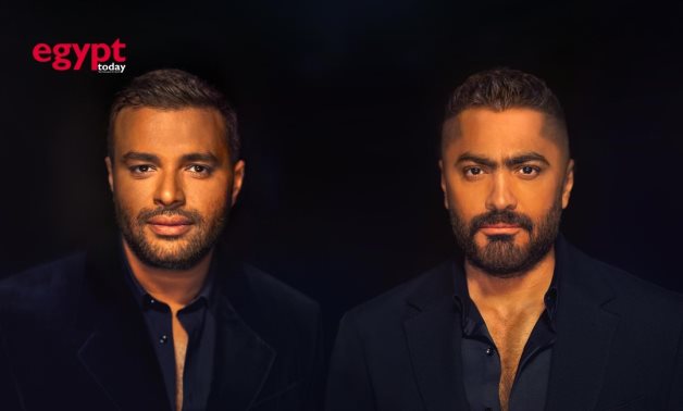 Ramy Sabry and Tamer Hosny.