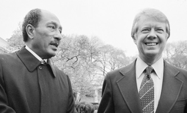 Presidents Sadat and Carter - U.S. Library of Congress 