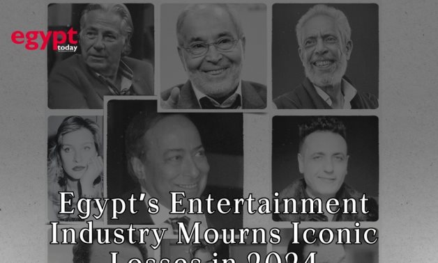 Egypt’s Entertainment Industry Mourns Iconic Losses in 2024.