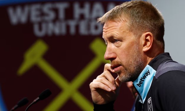 West Ham United manager Graham Potter during the press conference Action Images via Reuters/Matthew Childs