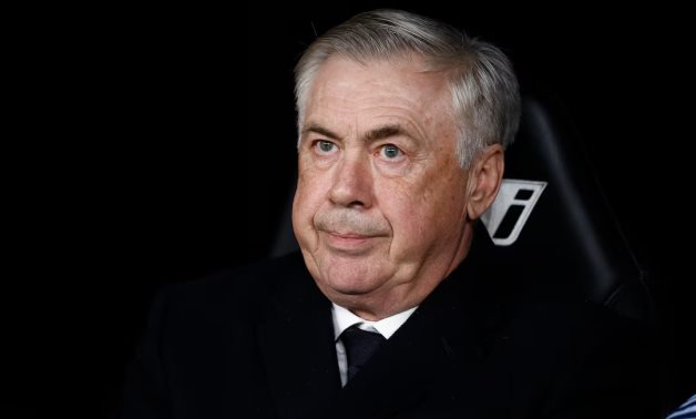 Real Madrid coach Carlo Ancelotti before the match REUTERS/Juan Medina