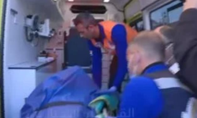  Egyptian ambulance started transporting injured Palestinians from Rafah border crossing