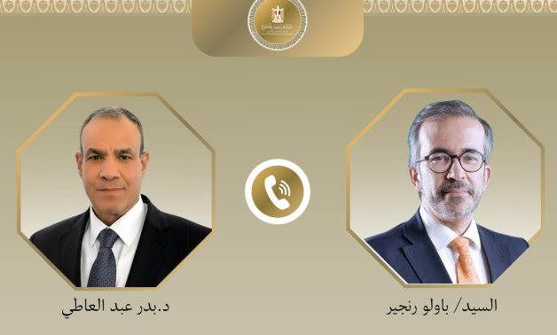 Egyptian Minister of Foreign Affairs and Emigration Badr Abdelatty held a phone call on Friday evening, February 7, with Mr. Paulo Rangel, the Minister of Foreign Affairs of Portugal