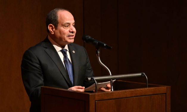 FILE – Egyptian President Abdel Fattah El-Sisi – Presidency